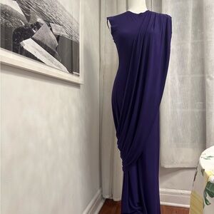 Rare Norma Kamali Stunning Elegant Sexy Draped Jumpsuit
